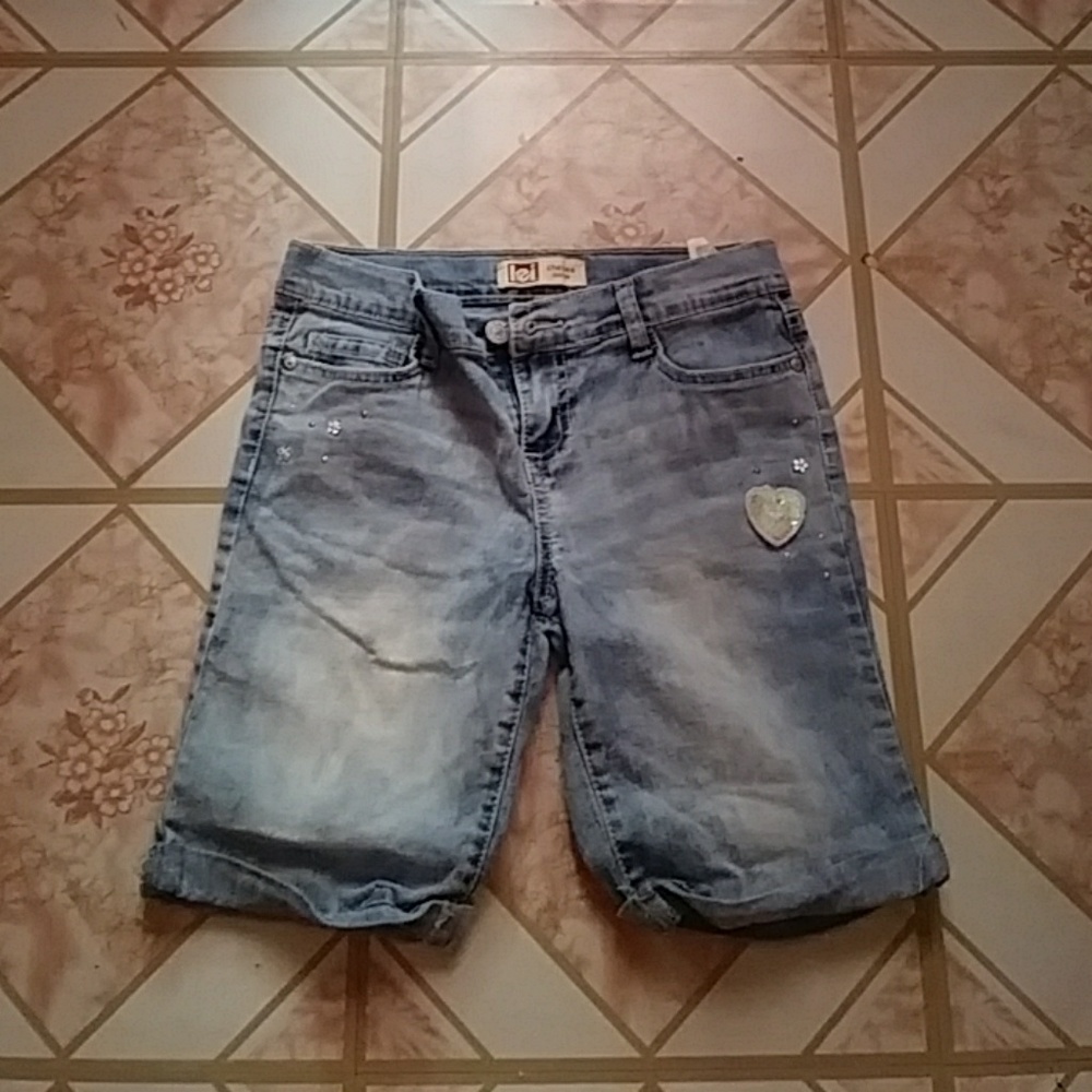 L.e.i Cute Kids jean shorts